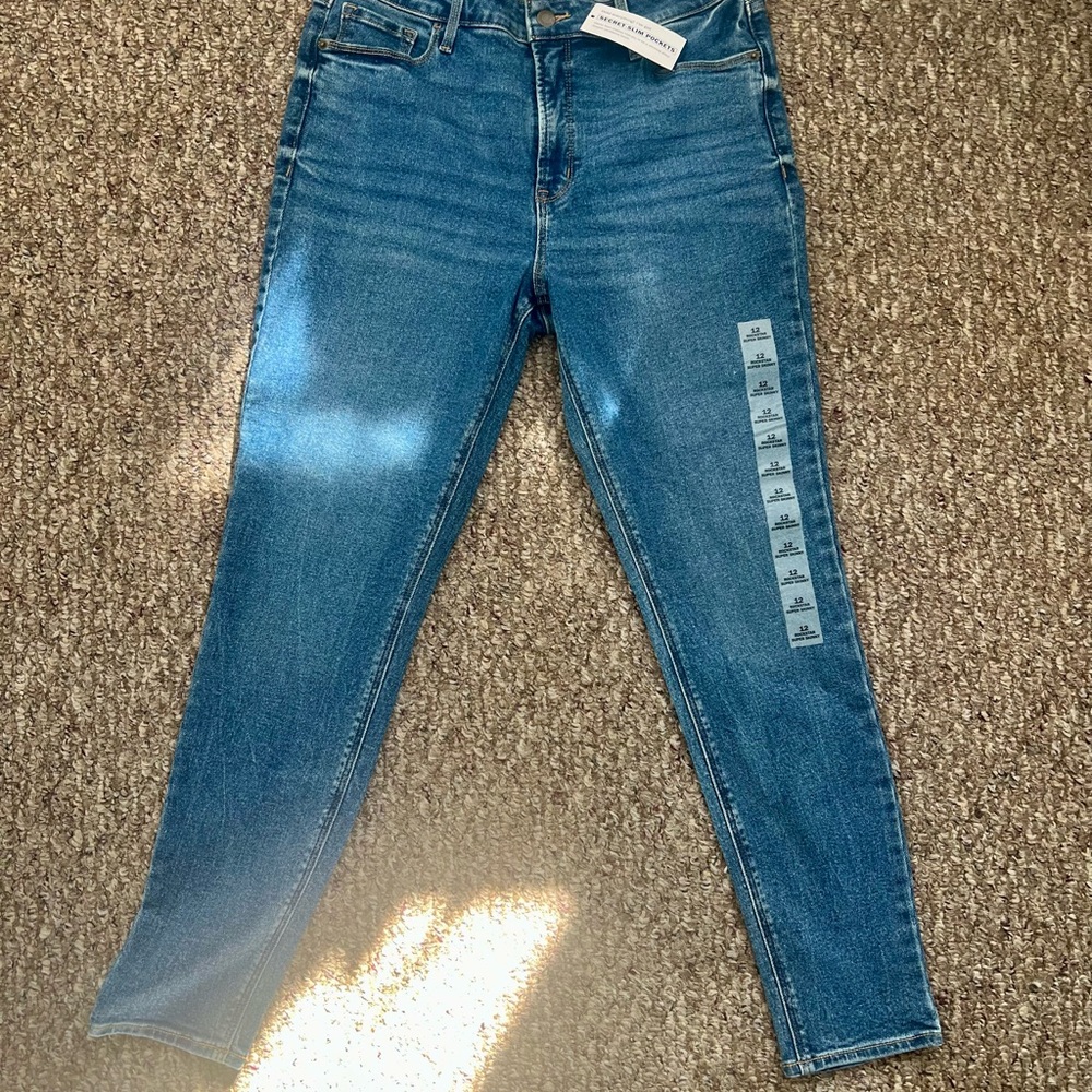 Old Navy Blue Skinny Jeans Classic Denim